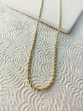 Gold Rope Necklace
