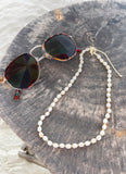 Faceted Stone Bead Necklace