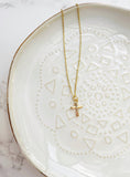 Gold Cross Necklace
