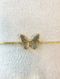 Butterfly Gold Filled Bracelet